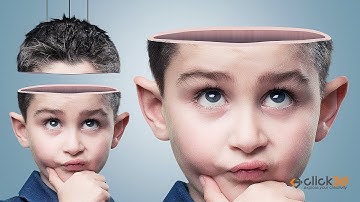 Hollow Head - Photo Manipulation Tutorial | click3d