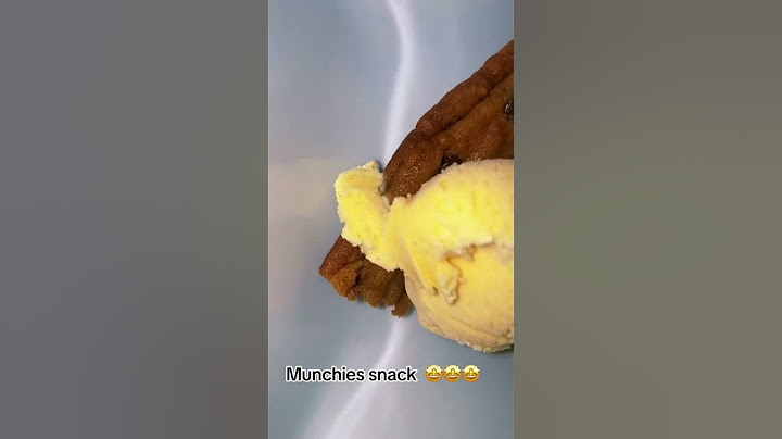 When you have the munchies 😋