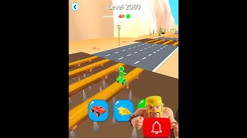 Shape-shifting Funny Race All Level Gameplay Walkthrough Master Level #2080 BeamNG.drive #Shorts