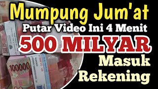 🔴AYO, MUMPUNG MALAM JUMAT SEGERA PUTAR !  ATM TERISI SENDIRI 800 MILYAR, INSYA ALLAH-AL WAQIAH MERDU