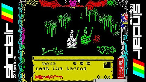 DRAGONTORC (1985) Walkthrough, ZX Spectrum