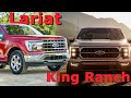 2021 F150 Lariat VS King Ranch - EVERYTHING you need to know!