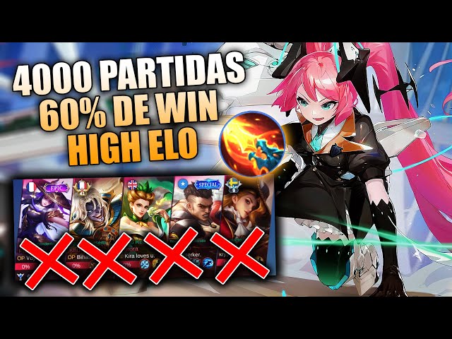 VEJA O ESTRAGO QUE ESSE JOGADOR FEZ DE LAYLA NO HIGH ELO DO MOBILE LEGENDS  