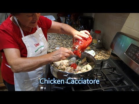 Italian Grandma Makes Chicken Cacciatore