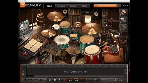 Toontrack EZX Hip-Hop hands-on demo for Rhythm Magazine