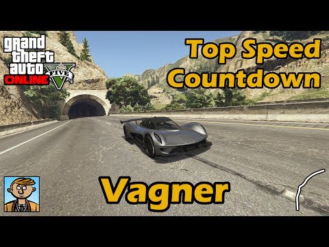 Fastest Supercars (Vagner) - GTA 5 Best Fully Upgraded Cars Top Speed Countdown