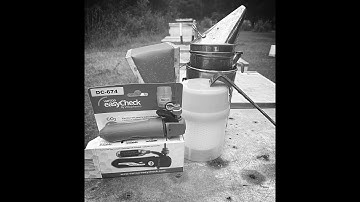 Using the Varroa Easy Check CO2 injector