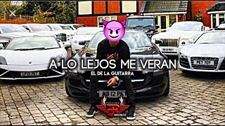 Video thumbnail of "El De La Guitarra- A Lo Lejos Me Verán (Corridos 2018)"