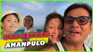 OUR RETURN TO AMANPULO during HOLY WEEK