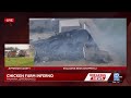Jefferson County egg farm catches fire