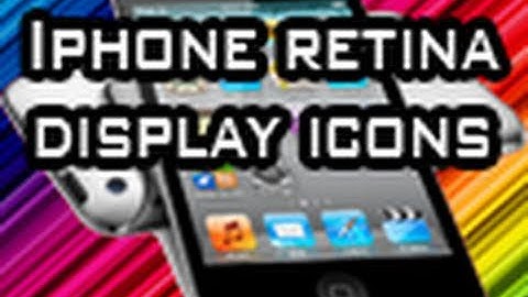 How to make all icons on iPhone/iPod Touch 4g Retina Display [HD]