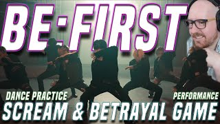 BE:FIRST - Scream & Betrayal Game  Dance Practices | Honest Reaction & Review