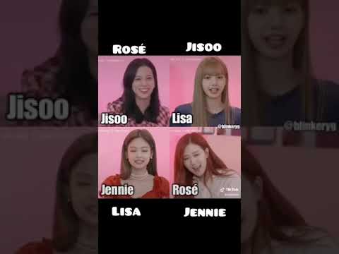 Blackpink Imitating Each Other's Voices