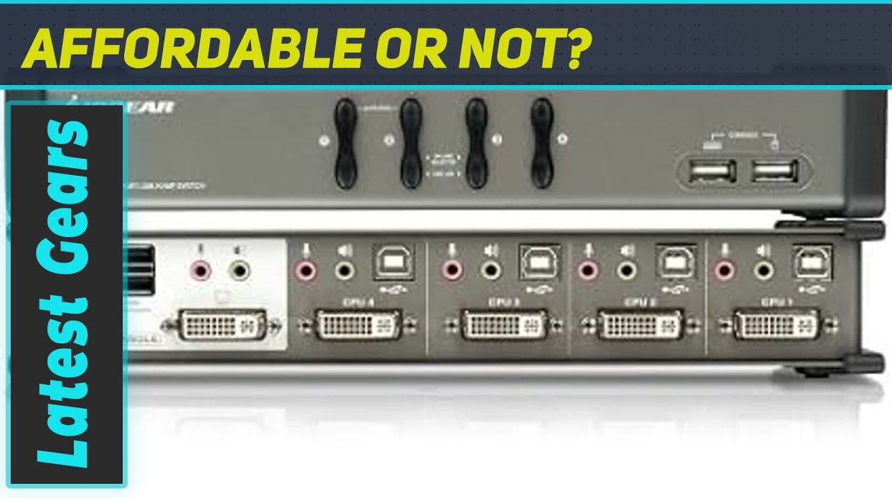 IOGEAR 4-Port DVI KVMP Switch: The Ultimate Solution for Multi-Device ...