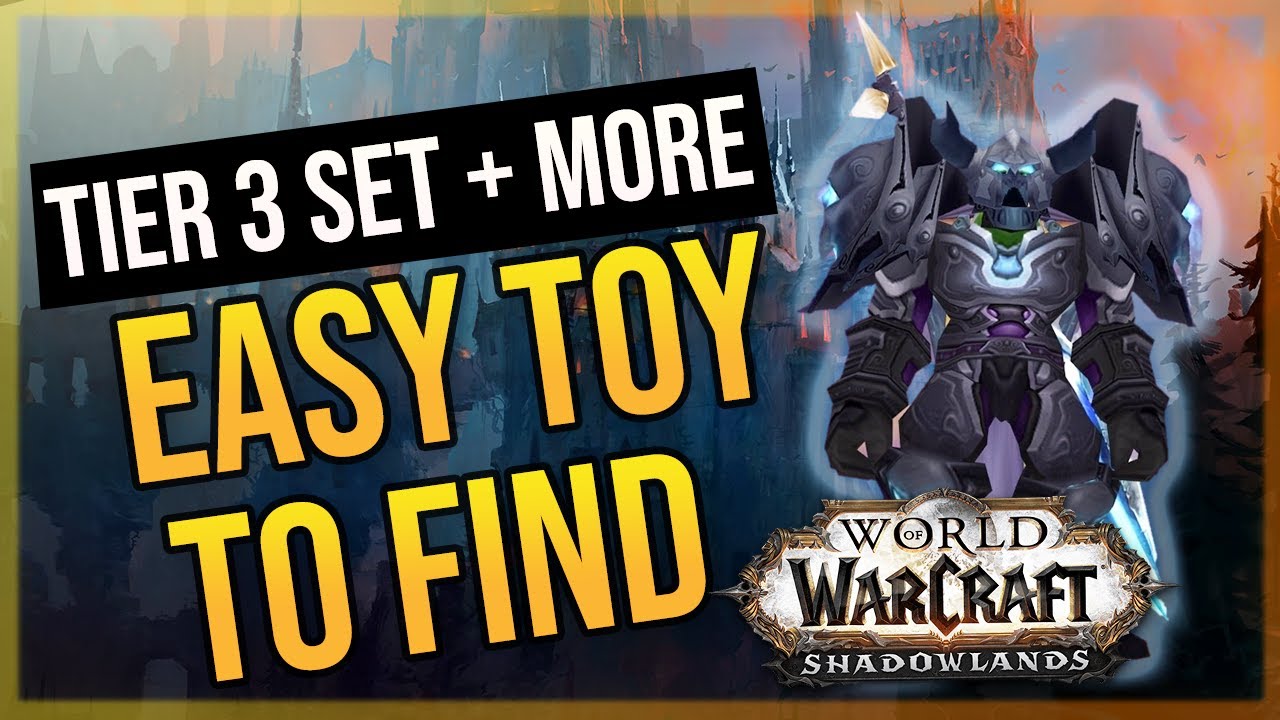 Tier 3 + 6 Armor Sets Easy With A Toy?! WoW Shadowlands Mirror Of