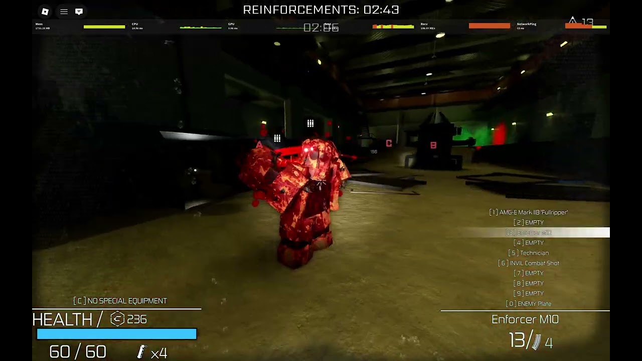 Roblox A-888: Project Creedbreaker random footage i guess ?