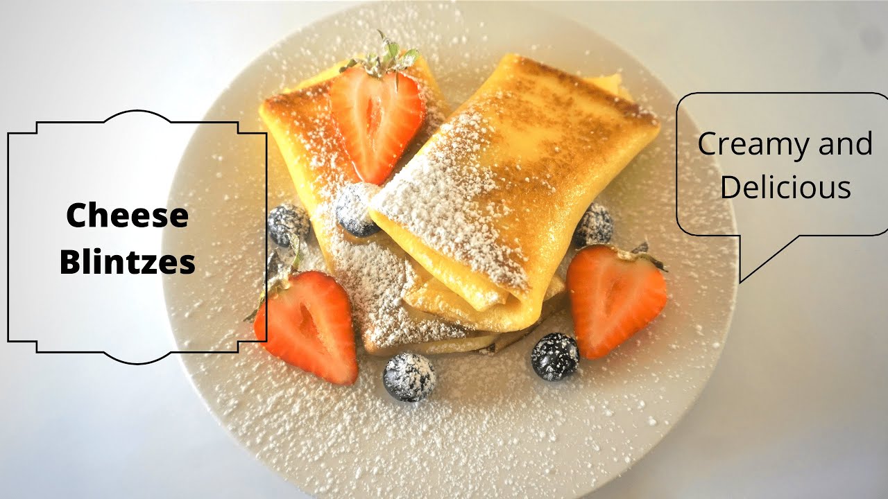 Cheese Blintzes How To Make Cheese Blintzes [super easy!!] YouTube