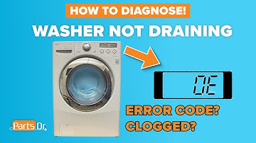 OE Error Code Explained: Step-by-Step Fix for LG & Kenmore Front Load Washers Not Draining
