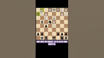 Marshall chess trap to win the rooooook #chess #chesstraps