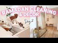 RAMADAN DEEP CLEANING & DECORATING MY HOME! | The Ramadan Daily | Aysha Harun
