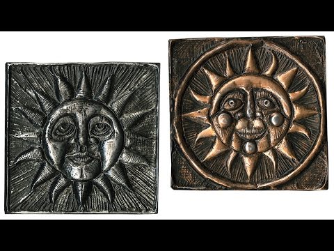 Renaissance Sun Tooling Foil - Project #176