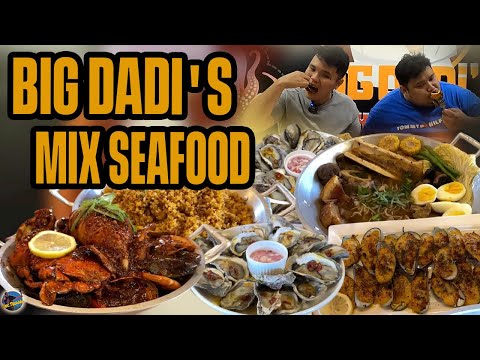 UNLI SEAFOOD CRABS, SQUID, TAHONG AT SHRIMP NG BIG DADI'S W/ @ewicmukbang @NaomiPena15 @ManuelOlazo