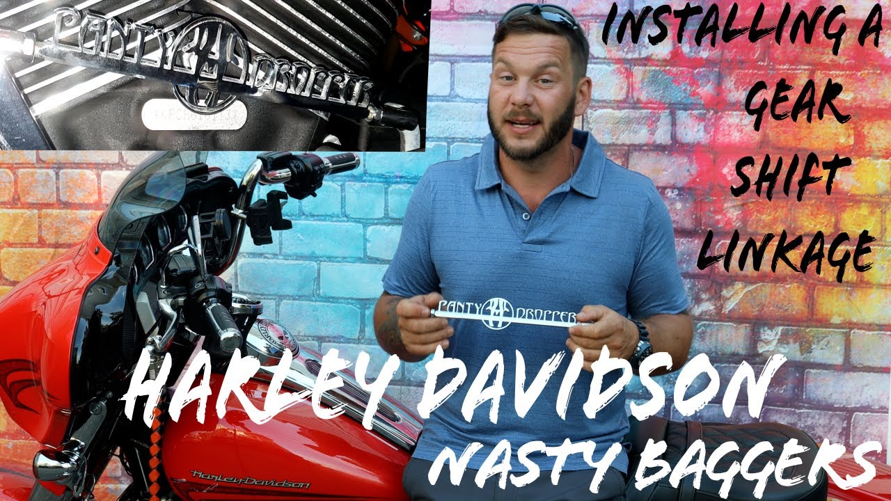 Installing a Nasty Baggers Gear Shift Linkage on a Harley Davidson