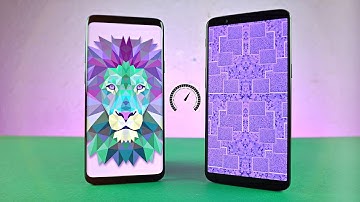 Samsung Galaxy S9 Plus vs OnePlus 5T - Speed Test! (4K)