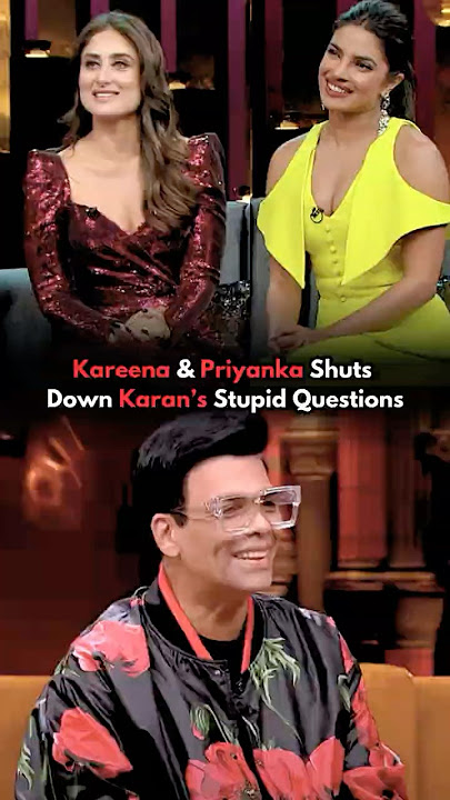 Kareena Kapoor Gives Bold Replies To Stupid Questions😂Karan Johar #kareenakapoorkhan #bollywood