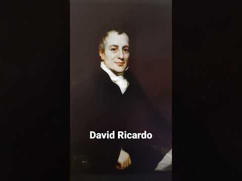 Video: David Ricardo - famoso economista