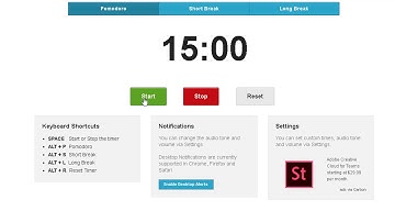 How to use the Tomato Timer