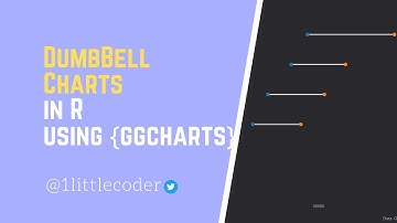 Easily make Dumbbell Chart using {ggcharts} | Data Visualization in R