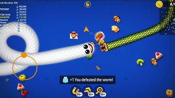 Worms Zone gameplay level #games