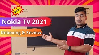 Nokia 4K Smart tv 2021 ⚡️⚡️| Unboxing & Detailed Review | Best 4K Smart TV in 2021 Nokiatv