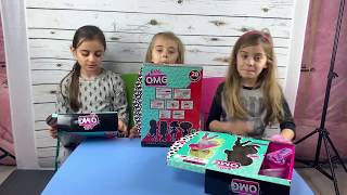 L O L  Surprise! O M G  Swag, Lady Diva, NEONLICIOUS Fashion Dolls Unboxing