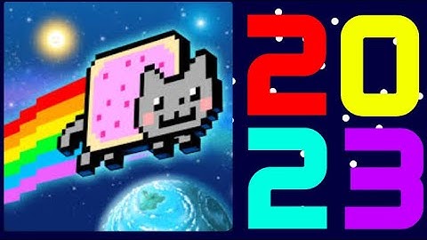 Nyan Cat Lost in Space but in 2023!!