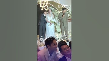 Trấn Thành nói Anh Đức phải may mắn lắm mới cưới được Anh Phạm. Khen cô dâu rất nhân đạo!