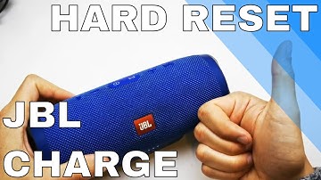 HOW TO RESET JBL CHARGE 3 OR 4