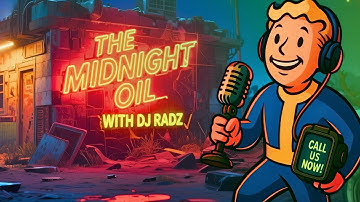 The Midnight Oil (pt4): Fallout Call-in Radio Show  | ASMR & Oldies 