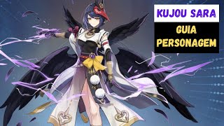 COMO BUILDAR KUJOU SARA - (suporte/burst dps) - [Genshin Impact]