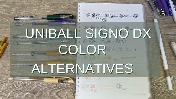 Uni-ball Signo Broad UM-153 Gel Pen Review 