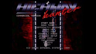 Highway Hunter [PC, DOS] - Longplay (No deaths, No commentary)