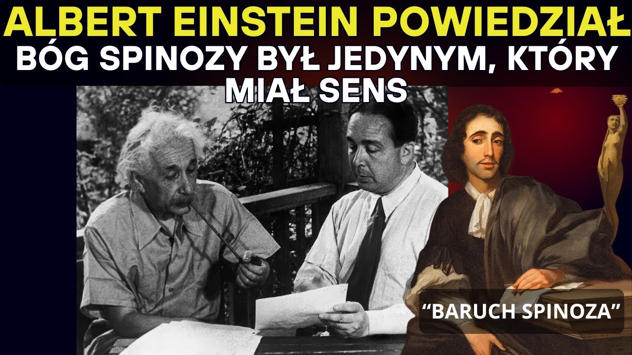 Albert Einstein prywatnie przyznał: Bóg Spinozy był jedynym, który miał sens