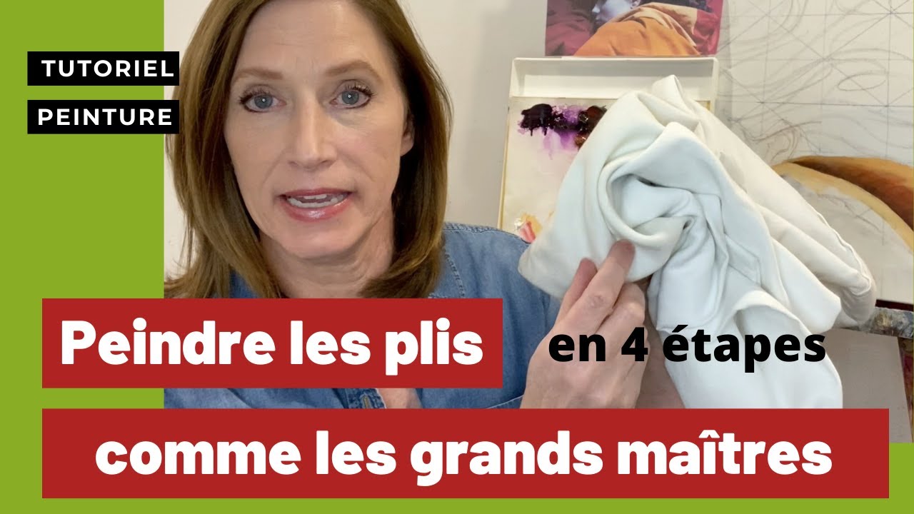 Comment peindre des plis comme les grands maîtres en 4 étapes