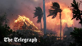 video: Hawaii wildfire death toll will ‘rise significantly’, says governor