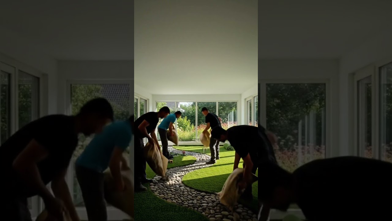 THIS FLOOR IS INSANE 😱 Zen Garden Epoxy Bedroom