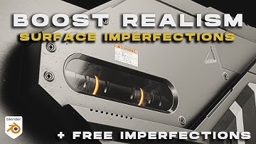 Blender Surface Imperfections Tips