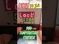 how to set pid tempretuer contol #पीआईडी Controlarकैसे Look#ytshorts #sorts #electrical #facto #sho