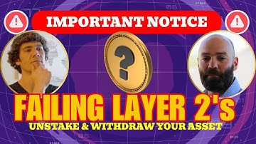 🚨Layer 2 Meltdown: Why These Crypto Projects Are FAILING Fast