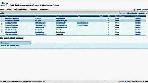 Cisco TelePresence VCS Control Configuration - Part 2A: VCS Configuration (corrupted)